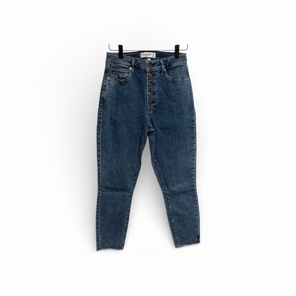2/$40 Abercrombie & Fitch The Super Skinny Ankle High Rise Curve Love Jeans